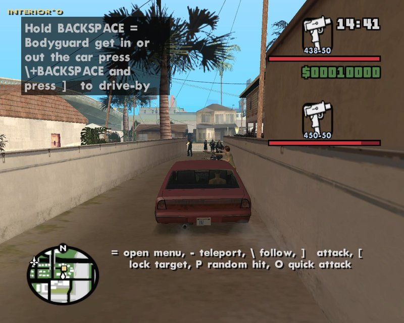 GTA San Andreas Bodyguard With Say Commands Mod  GTAinside.com
